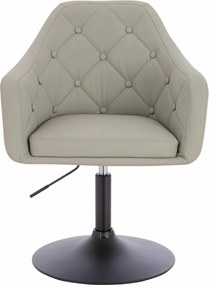 HR831N Scaun Culoare in Piele Ecologica Premium Soft cu Bază Neagră