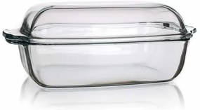 Tavă de copt pătrată din sticlă Simax, 5,5 l