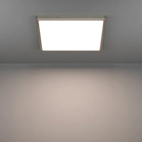 Eglo 901323 - Plafonieră LED FUEVA, 17,5 W, 230 V, 2700/4000/6500 K, 39 x 39 cm, crom