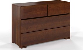 Comodă lemn masiv TerraCraft Pin 2+2 Sertare, 120 × 45 × 81 cm - Natural