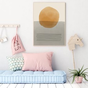 Poster - Abstracție pictată (A4)