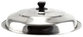 Capac inox, pentru ceaun, 35 cm, perfect home 