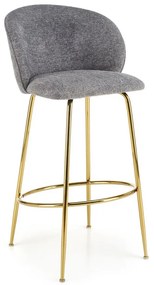 Scaun de bar Barry, gri