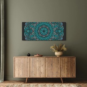 Tablou cu abstracție ornamentală (120x50 cm)