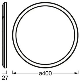 Osram - Plafonieră LED dimabilă ORBIS LED/22W/230V, albă