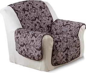 decoDoma Cuverturi cu braţe, ciocolată şezut 57 cm