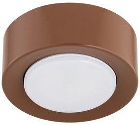 Argon 8916 - Plafonier ELORA, 1x soclu GX53 (7 W, 230 V), diametru 11 cm, culoare teracotă