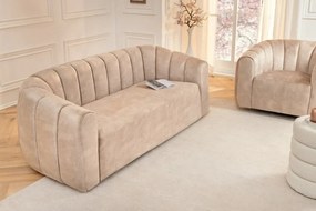 Canapea 3 locuri, Catifea Bej, Babylon A-44511 VC