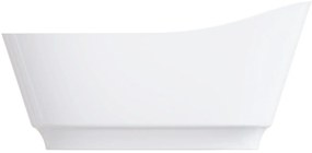 Omnires Neo M+ cada freestanding 158x72 cm ovala alb NEO158SWWBP