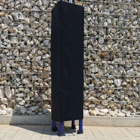 Pavilion de grădină 2x3m - fara 3 pereti - Negru
