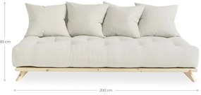 Canapea Karup Design Senza Natural/Grey, gri