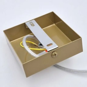 Lustră pe cablu ASTRID 1xE27/60W/230V auriu