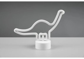 Veioză albă LED (înălțime 20 cm) Bronto – Reality