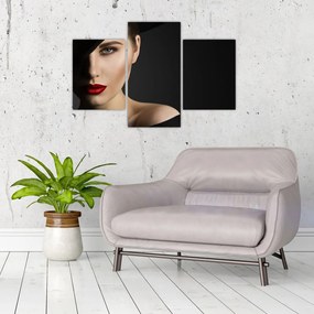 Tablou - Portretul femeii cu pălărie (90x60 cm)