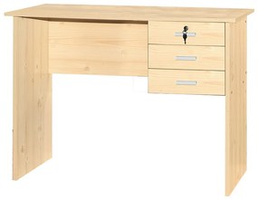 Birou cu sertare Sophia natural 116x57x72cm