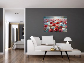 Tablou - Câmp de maci (90x60 cm)