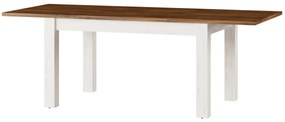 Masă de sufragerie Cantaro 40 (Pin andersen + Stejar stirling) (pentru 6 până la 8 persoane). 1068117
