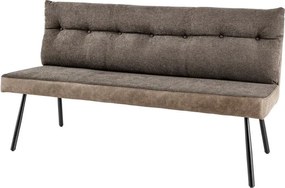 Bancheta moderna BIG GEORGE 160cm maro taupe