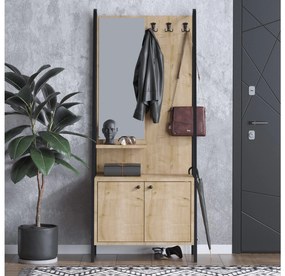 Mobilier Hol Tenele (stejar + negru) . 1093929