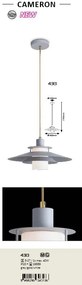 Pendul design industrial Cameron 4313 RX