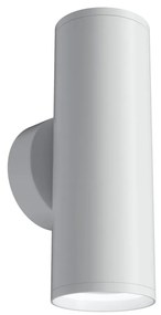 Aplica de perete cu lumina ambientala design tehnic Focus S alb