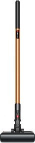 Aparat vertical pentru curatare umeda Dyson PencilWash WR04 637239-01, 300/340 ml, 30 min, 100 m², 2 moduri, Autopropulsie, Inclinare de 170°, LED, Negru/Auriu