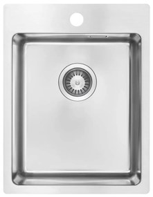 Chiuvetă de bucătărie Deante ZPO_010E OLFATO 50,5x39 cm oțel periat