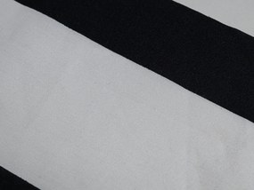 Lenjerie de pat din bumbac MONOLINE negru-alb Dimensiune lenjerie de pat: 70 x 80 cm | 140 x 200 cm