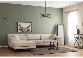 Colțar Artie Jivago bej, colț pe partea stângă