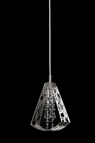 Lustra, Pendul cu model design minimalist SWING 01+Cristal Bohemia Exclusive