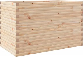 vidaXL Jardinieră de grădină, 110x60x68,5 cm, lemn masiv de pin
