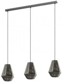 Suspensie vintage 3 becuri E27 CHIAVICA 43224 Eglo