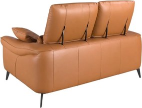 Canapea design LUX 2 locuri Brown Leather