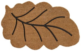 Covoraș de intrare din fibre de nucă de cocos 45x75 cm Leaf – Casa Selección