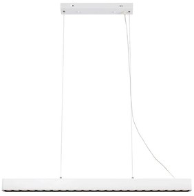 Lustră albă LED cu abajur din metal Plano – Markslöjd