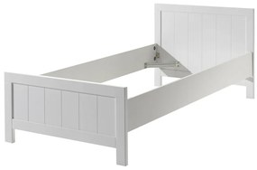 Set Mobilier Cameră Copii ERIK: Pat 90x200 cm și Sertar Pat, Alb – Vipack