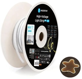 Aigostar - Bandă LED 50m LED/400W/230V 3000K IP65
