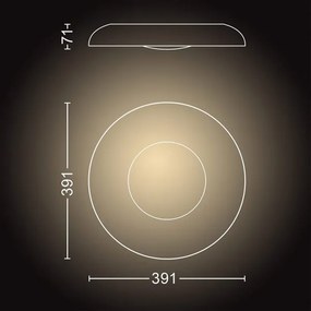 Philips 32613/31/P6 - Lampă LED Hue STILL dimabilă 27W/230V cu DO