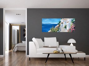 Tablou - Alee lângă mare (120x50 cm)