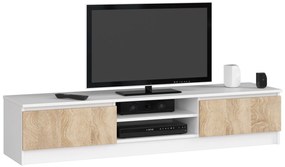 Măsuță TV Katalina (Alb + Stejar sonoma). 1069406