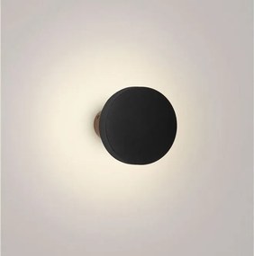Aplica ambientala exterior IP65 LED 2700K GONG negru