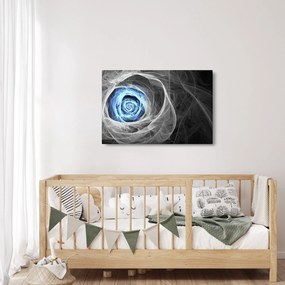 Tablou - Abstract Rose Blue (90x60 cm)