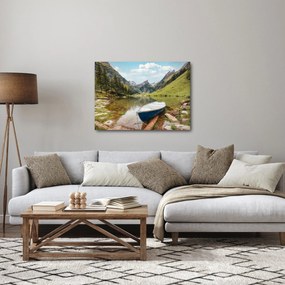 Tablou - Seealpsee, lac din Elveția (70x50 cm)