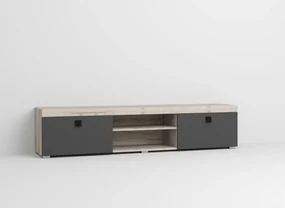 Set Mobilier Living Gri cu Stejar Henry-C01
