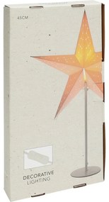 Stea de Crăciun luminoasă, înălțime 65 cm