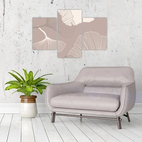 Tablou - Frunze bej N⁰1 (90x60 cm)