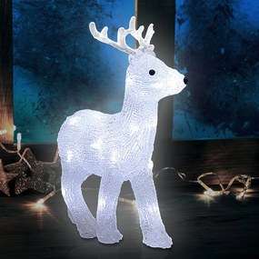 Deuba Cerbul de Crăciun cu iluminare LED
