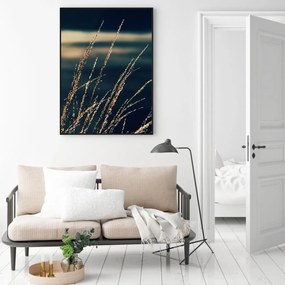 Poster - Detaliu de ierburi de apă (A4)