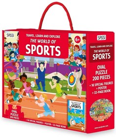 CUNOASTE SI EXPLOREAZA - PUZZLE ORA DE SPORT (200 PIESE) - SASSI (978-88-303-5501-9)