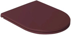 Capac wc softclose slim, bordo, Sapho Isvea INFINITY Bordo